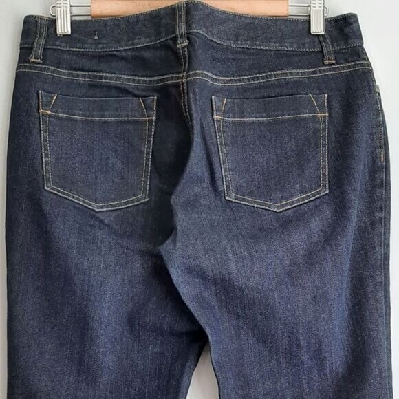 ANN TAYLOR Curvy Fit Bootcut Leg Blue Jeans Sz 10 - Picture 9 of 13